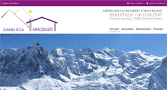 Desktop Screenshot of juliettecoimmobilier.com